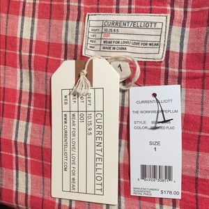 Plaid Current/Elliot top